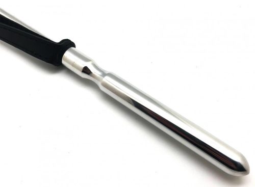 Whip - Prémium fém-bőr korbács 70,5 cm hosszú