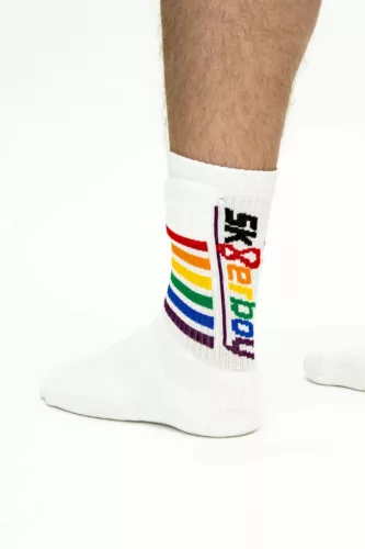 Socks Pride Sk8terboy – stílusos, szivárványos zokni