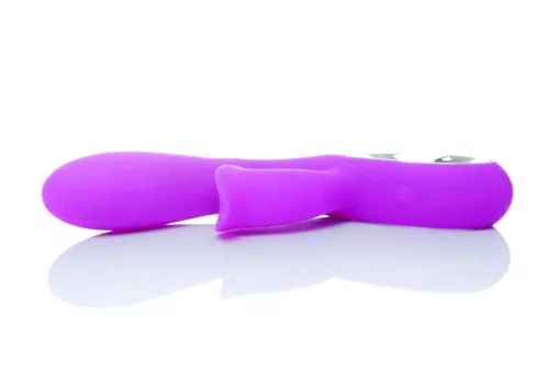 Wibrator 12 funkció USB töltés vízálló lila