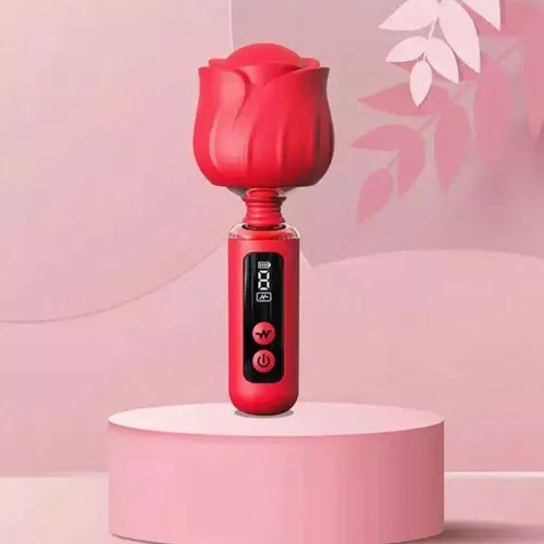 Vibrátor 9 mód csendes szilikon 12,5 cm rózsaszín