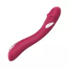 Zyra Vibrátor G-pont stimuláló elektrostimuláció USB-töltés 19 cm fekete