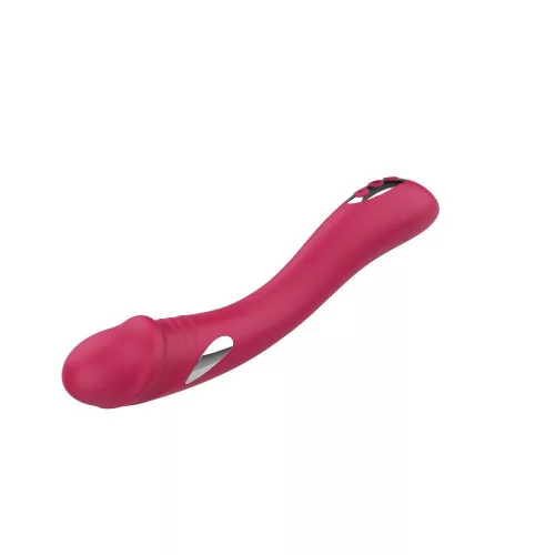 Zyra Vibrátor G-pont stimuláló elektrostimuláció USB-töltés 19 cm fekete