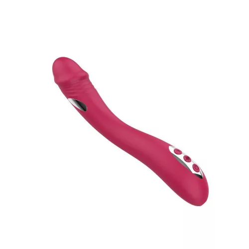 Zyra Vibrátor G-pont stimuláló elektrostimuláció USB-töltés 19 cm fekete
