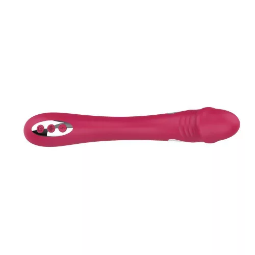 Zyra Vibrátor G-pont stimuláló elektrostimuláció USB-töltés 19 cm fekete