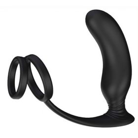 Lanco – vibráló plug és péniszgyűrű kombináció