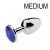 Bijou Plug Blue – prémium anális kényeztető 7 cm