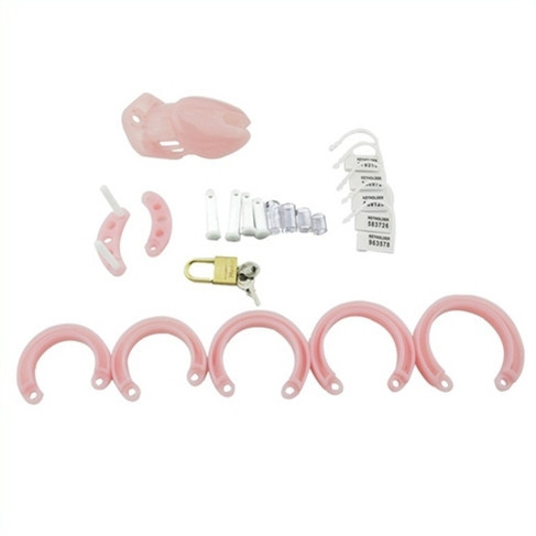 Locky Mini - rózsaszín, prémium férfi elzáró öv