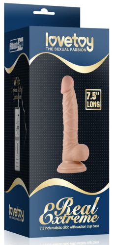 Real Extreme – realisztikus vibráló dildo 13 cm