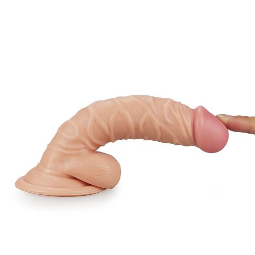 Real Extreme – realisztikus vibráló dildo 13 cm