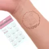 Tetoválás szett 12 darabos rose gold alkalmi dekorációhoz