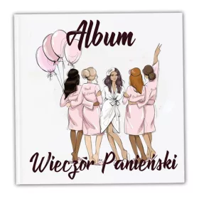Emlékfotó album lánybúcsúra