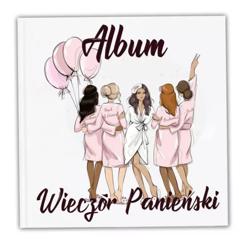 Emlékfotó album lánybúcsúra