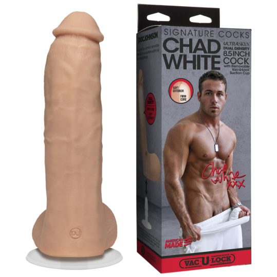 Chad White – élethű dildó 17 x 5 cm