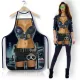 Fartuszek 147PW köpeny police woman mintával