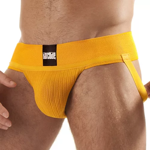Sergey Basic – prémium sárga jockstrap férfiaknak