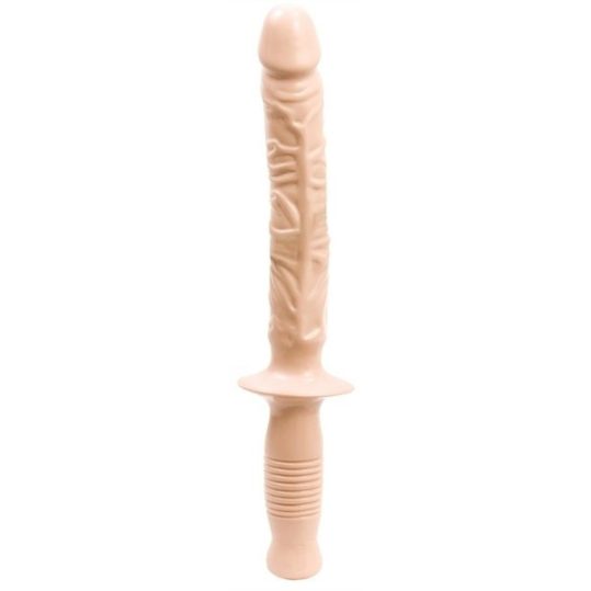 Classic Manhandler – prémium dildó fogantyúval 23 x 4 cm