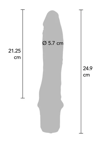 Vibrátor Szilikon 7 fokozat Rózsaszín nagy méret