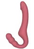 She.E.O Vibrátor pánt nélküli, 10 mód, távirányítós, USB töltés, szilikon 22 cm fekete