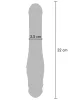She.E.O Vibrátor pánt nélküli, 10 mód, távirányítós, USB töltés, szilikon 22 cm fekete