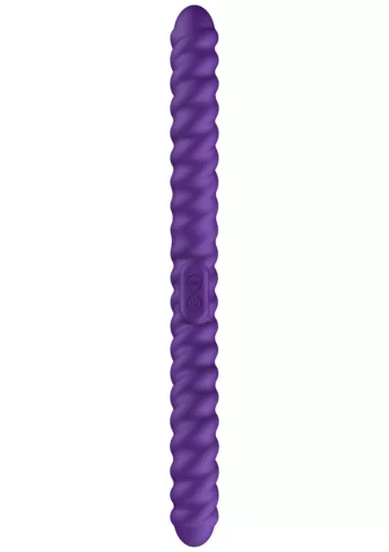 She.E.O Vibrátor Kettős rezgés, 10 mód, Távirányítós 35 cm fekete