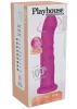 Playhouse Vibrátor Rezgő, forgó, 20 cm rózsaszín