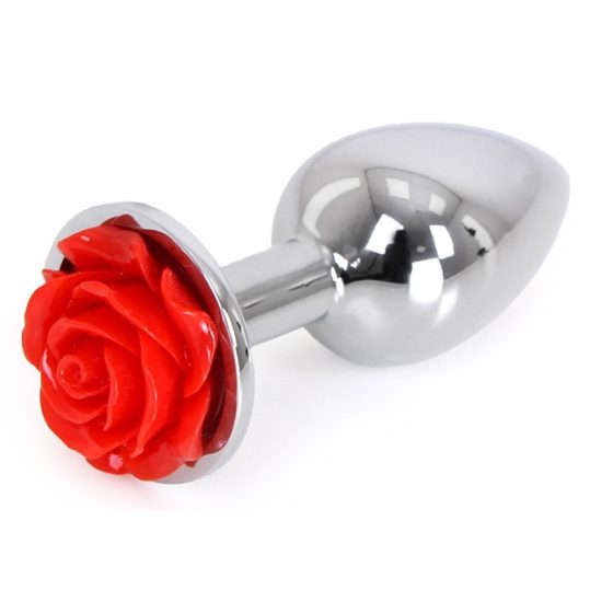Analog Jewel Plug Alu – prémium rózsás anál izgató