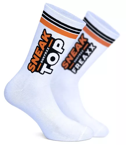 Sneak Berlin – elegáns fekete-pink zoknik