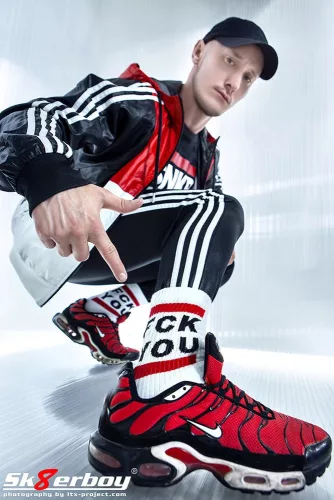 Sk8erboy FCK YOU - Stílusos, prémium zoknik