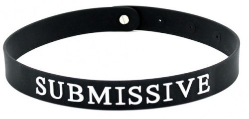 Silicone necklace - érzéki alávetett ékszer