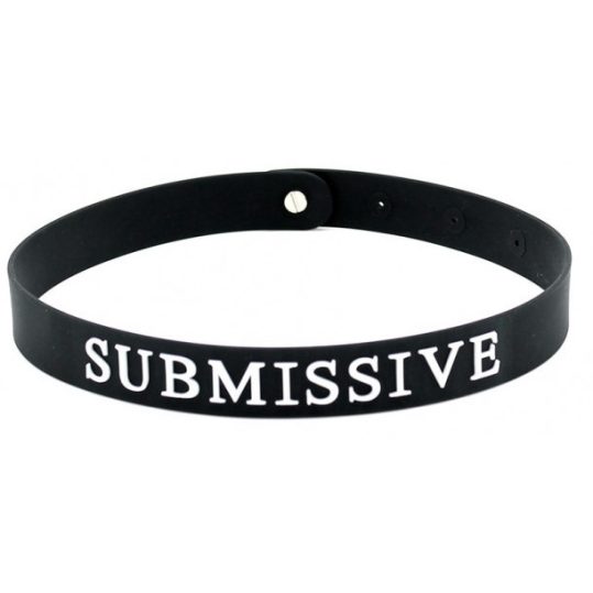 Silicone necklace - érzéki alávetett ékszer