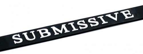 Silicone necklace - érzéki alávetett ékszer