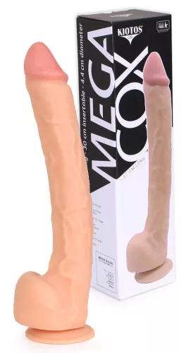 Realistic Dildo Cox Mega – élethű 30 cm-es pénisz formájú eszköz