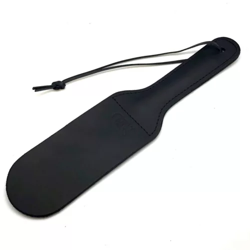 Prémium bőr korbács – 31cm x 7cm érzéki játékhoz