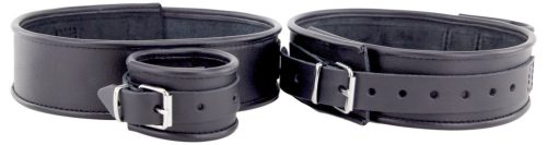 Bőr láb- és kézkötöző pántok – prémium érzékiségért