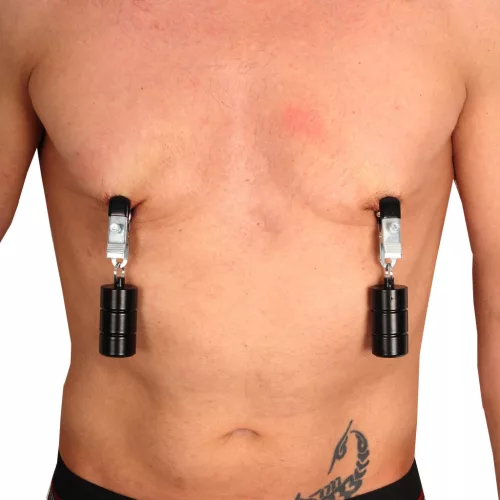 Prémium mellbimbó csipesz súlyokkal - 2 db 400 g