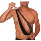 The Red – bőr lábtartó szett + karabinerek (2 db) 60 cm