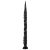 Pointed Twist M – prémium fekete dildó 50 cm hosszú
