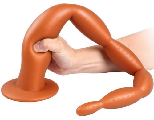 Érzéki golyós dildó – prémium, 40 cm hosszú