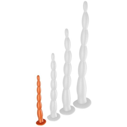Scale Beads S – érzéki golyós dildó 30 cm hosszú