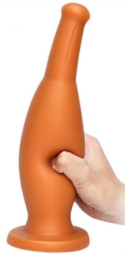 Prémium dugós üvegpalack – 17 x 4 cm érzéki tárolásra