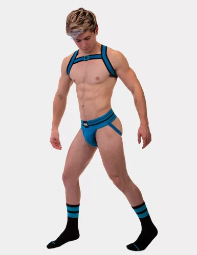 Fekete-Kék Edzőzokni – prémium kényelem és teljesítmény