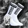 FUCK ME Socks - érzéki fehér-fekete zoknik