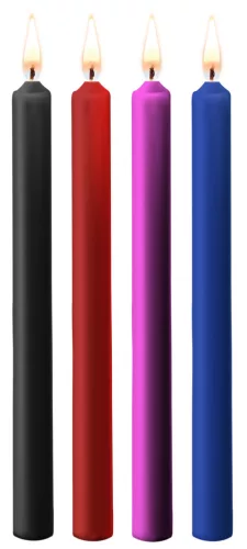 SM Teasing Wax – 4 db színes érzéki gyertya