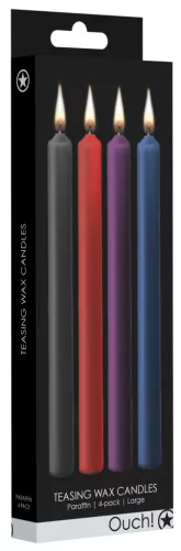 SM Teasing Wax – 4 db színes érzéki gyertya