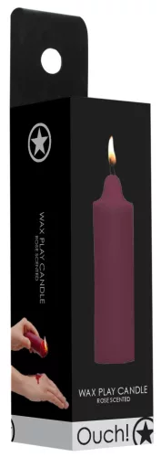 Sm Wax Candle – rózsaszín illatgyertya érzéki hangulathoz