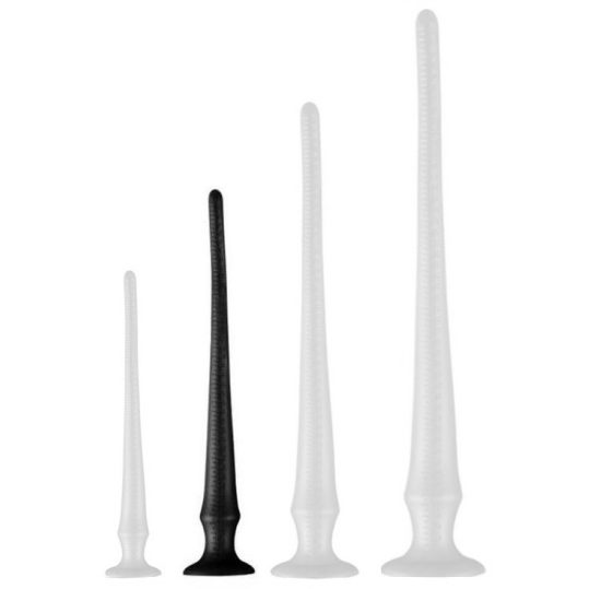NOIR M – hosszú PVC anál dugó mércével