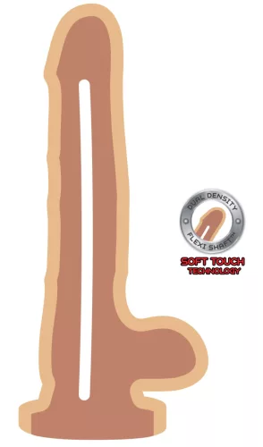 Realistic Dildo – 16 cm-es, duál sűrűségű intim eszköz