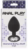 Diamond – prémium anál dugó L (9 x 4 cm)