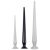Dildo Tail Flex M – rugalmas, prémium fekete dildó