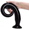 Dildo Tail Flex L – rugalmas fekete dildó 48 cm hosszú